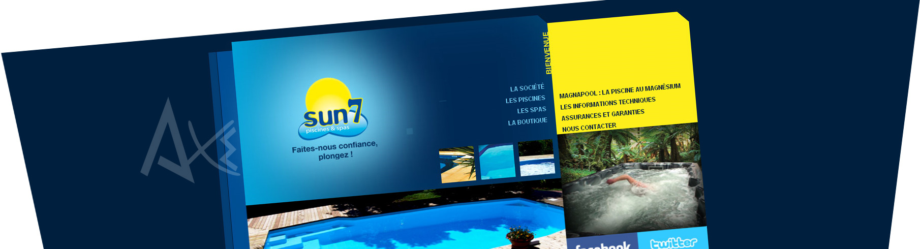 SUN7 - AxeDesign SARL - Création, hébergement et référencement de sites Internet à la Réunion