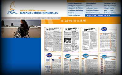 Autre visuel AMMi (Association contre les Maladies Mitochondriales) - Axedesign - Création site Internet Réunion/Hébergement site Internet Réunion/Référencement site Internet Réunion