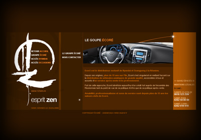 Page intérieure Hyundai Réunion - Axedesign - Création site Internet Réunion/Hébergement site Internet Réunion/Référencement site Internet Réunion