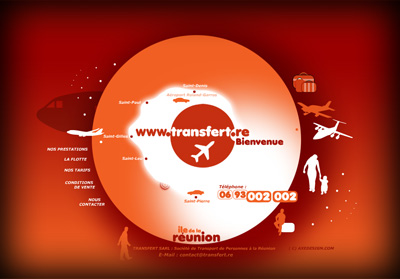 Accueil Transfert.re (Intranet, Extranet) - Axedesign - Création site Internet Réunion/Hébergement site Internet Réunion/Référencement site Internet Réunion