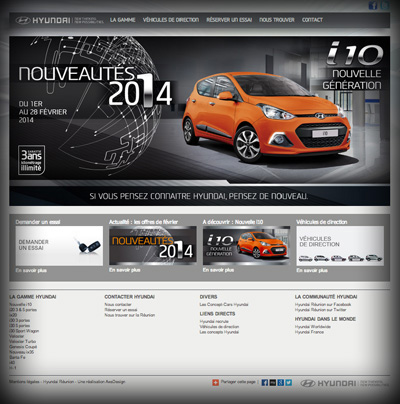 Accueil Hyundai RÃ©union - Axedesign - Création site Internet Réunion/Hébergement site Internet Réunion/Référencement site Internet Réunion