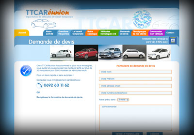Autre visuel TTCar Réunion - Axedesign - Création site Internet Réunion/Hébergement site Internet Réunion/Référencement site Internet Réunion