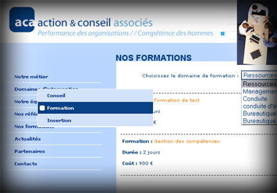 Autre visuel ACA Conseil et Associ�s - Axedesign - Cr�ation site Internet R�union/H�bergement site Internet R�union/R�f�rencement site Internet R�union