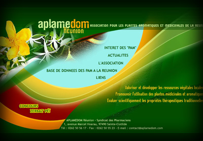 Accueil Aplamedom - Axedesign - Cr�ation site Internet R�union/H�bergement site Internet R�union/R�f�rencement site Internet R�union
