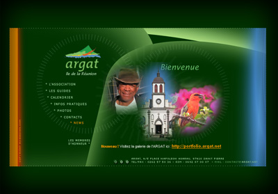 Accueil ARGAT - Axedesign - Cr�ation site Internet R�union/H�bergement site Internet R�union/R�f�rencement site Internet R�union