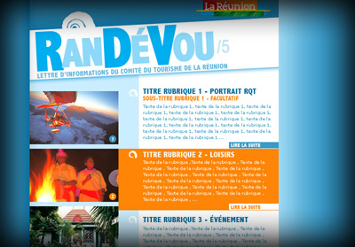 Accueil Comit� du Tourisme de la R�union (2) - Axedesign - Cr�ation site Internet R�union/H�bergement site Internet R�union/R�f�rencement site Internet R�union