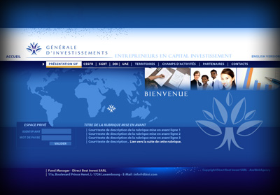 Accueil Direct Best Invest (Soci�t� G�n�rale d'Investissement) - Axedesign - Cr�ation site Internet R�union/H�bergement site Internet R�union/R�f�rencement site Internet R�union
