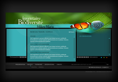 Autre visuel ETIC/Inventaire de la Biodiversit� - Axedesign - Cr�ation site Internet R�union/H�bergement site Internet R�union/R�f�rencement site Internet R�union