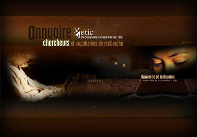 Accueil ETIC/Annuaire - Axedesign - Cr�ation site Internet R�union/H�bergement site Internet R�union/R�f�rencement site Internet R�union