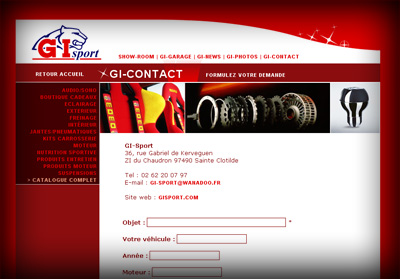 Autre visuel GI-Sport - Axedesign - Cr�ation site Internet R�union/H�bergement site Internet R�union/R�f�rencement site Internet R�union