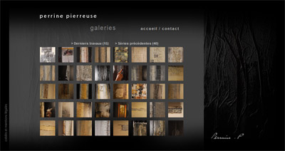 Perrine Pierreuse (Artiste) - Cr�ation Axedesign - Autre visuel