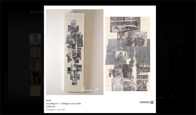 Perrine Pierreuse (Artiste) - Cr�ation Axedesign - Dernier visuel