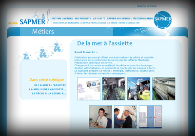 Sapmer - Cr�ation Axedesign - Autre visuel