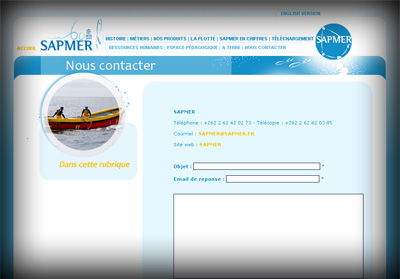 Sapmer - Cr�ation Axedesign - Dernier visuel